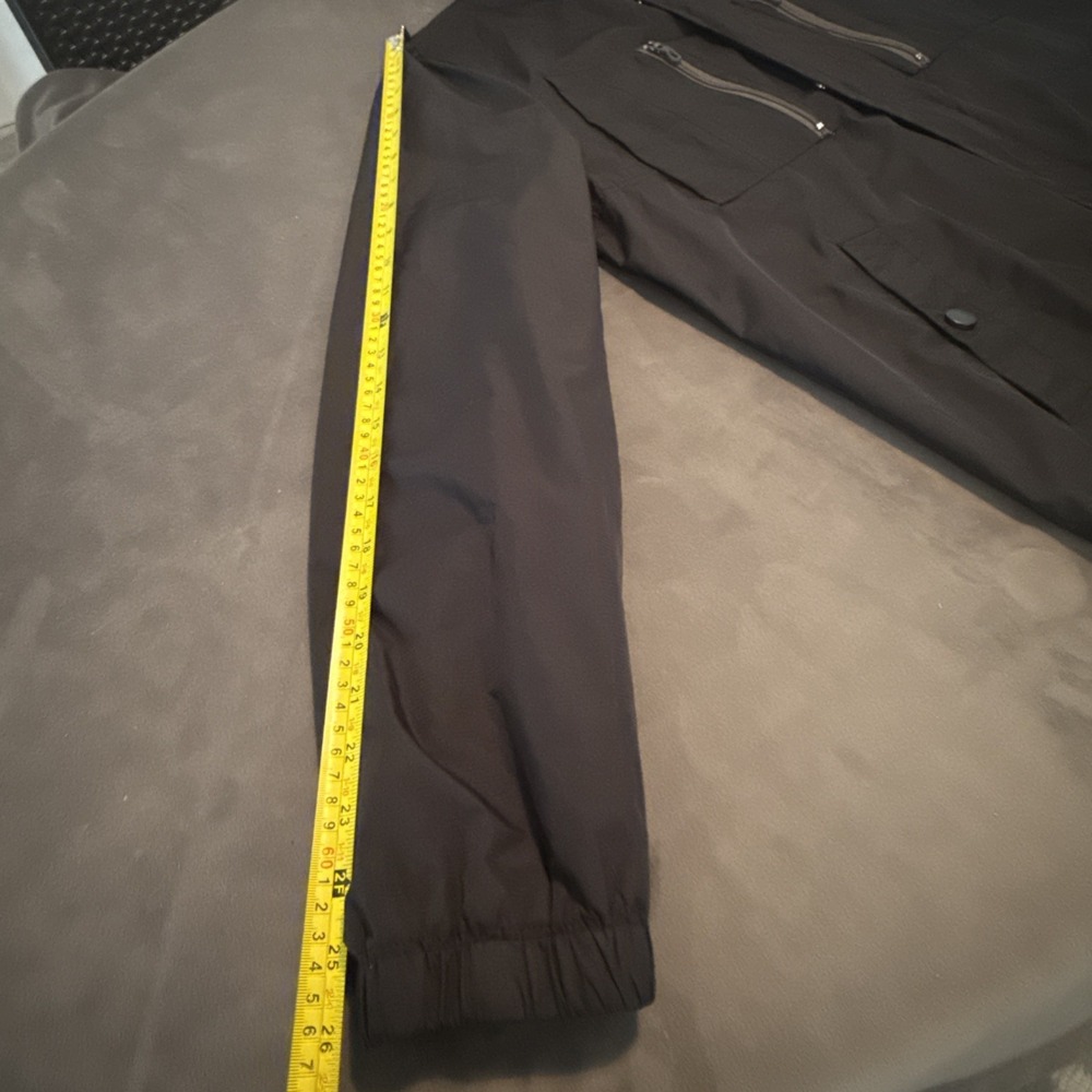 Kenneth Cole New York Windbreaker Men's M Black Jacket Lightweight - Picture 11 of 16